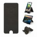 2 Pack Adjustable Foldable Silicone Phone Stand with Charging Port, Non-Slip Desk Holder for Phone Tablets (Black). Available at Crazy Sales for $9.95