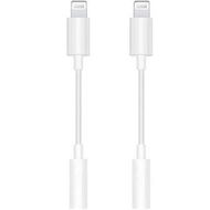 Detailed information about the product 2-Pack Apple MFi Certified Lightning To 3.5mm Headphone Jack Adapter IPhone Jack Aux Audio Dongle Cable Earphones Headphones Converter Compatible With IPhone 12 12 Pro 11 XR XS X 8 7 IPad IPod.