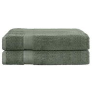 Detailed information about the product 2 Pack Bath Sheets Set Cotton Extra Large Towel Green