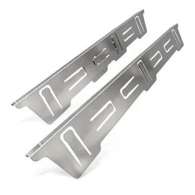 2 Pack Expandable Stainless Steel Stove Counter Gap Covers,Retractable to Fill the Gap Between Stove and Countertop Color Silver