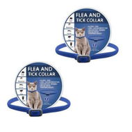 Detailed information about the product 2-Pack Flea Collar for Cats Anti-Tick Glow-in-the-Dark Insect Repellent Collar for Pets with 8 Months Prevention