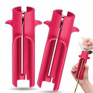 Detailed information about the product 2 Pack Gardening Flower Cleaner Cutter Rose Strippers Thorn Remover and Leaf Removal in Flower Shops(Red)