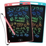 Detailed information about the product 2-Pack LCD Writing Tablets with 8.5 Inch Colorful Lines for Kids Ages 3-6 - Educational and Creative Doodle Scribble Boards for Boys and Girls