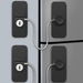 2 Pack Mini Fridge Locks for Kids No Drill Refrigerator Locks, Child Safety Locks for Cabinets Drawer Locks Freezer Lock Kids Proofing (Black). Available at Crazy Sales for $19.95