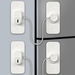 2 Pack Mini Fridge Locks for Kids No Drill Refrigerator Locks, Child Safety Locks for Cabinets Drawer Locks Freezer Lock Kids Proofing (White). Available at Crazy Sales for $19.95