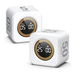 2 Pack Pomodoro Cube Visual Timer,5,10,25,50 Min Rotating Countdown,Customize Countup Silent Mode,for Work Study Cook Workout Kitchen(White). Available at Crazy Sales for $34.95