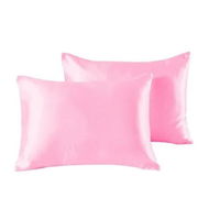 Detailed information about the product 2-Pack Satin Pillowcases for Hair and Skin (Light Pink, 51*76cm)