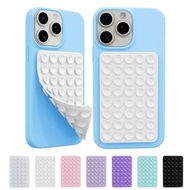Detailed information about the product 2 Pack Silicone Octo Cup Buddy Sticky Grip Holder,Silicone Suction Cup Phone Case Mount Double Sided,Hands-Free Phone Accessories (White)