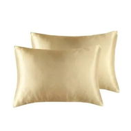 Detailed information about the product 2-Pack Silk Satin Pillowcases for Hair and Skin (Champagne, 51*66cm)