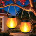 2 Pack Solar Lanterns Outdoor Waterproof, Flickering Flame Lanterns,Dual Charging USB or Solar Decorative Hanging Table Solar Outdoor Lights. Available at Crazy Sales for $29.99