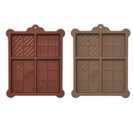 Detailed information about the product 2 Pack Square Chocolate Silicone Baking Molds DIY Easy Demould Food