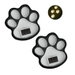 2 Pack Warm Light Dog Paw Print Solar Ground Lights LED Simulated Footprint Outdoor Garden Decorative In Ground Lights. Available at Crazy Sales for $14.99