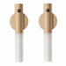 2 Pack Wooden Motion Sensor Lights, Rechargeable LED Wireless Magnetic Battery Operated Wall Sconce, Portable Decor Torch Night Lighting for Bedroom. Available at Crazy Sales for $19.95