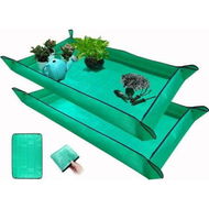 Detailed information about the product 2 PCS 100*150cm Plant Repotting Mat Waterproof Indoor Succulent Potting Mat Portable Gardening Soil Changing and Watering mat and Foldable Garden mat