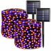 2 PCS 14m 120 Lights Solar Light String Ideal For Outdoor Decorations Balconies And Christmas Trees. Available at Crazy Sales for $19.99