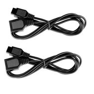Detailed information about the product 2 Pcs 1.8Meters Replacement Extension Cord Cable for Sega Genesis 2/3 Controller Extension Cord