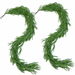 2 Pcs Artificial Norfolk Pine Garlands,Real Touch Winter Pine Garland, Green Artificial Greenery Garland for Table,Mantle,Wall,Indoor,Outdoor Christmas Decorations (1.8M/6 FT). Available at Crazy Sales for $29.99