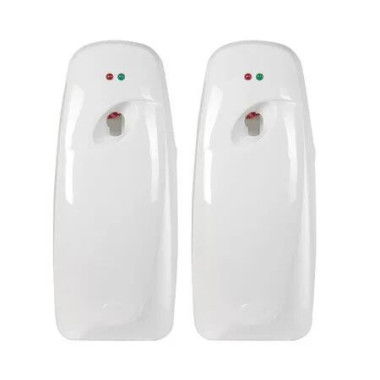 2 Pcs Automatic Air Freshener Spray Dispenser, Wall Mounted or Free Standing, Commercial and Home Use, Multiple Time Scent