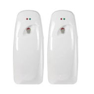 Detailed information about the product 2 Pcs Automatic Air Freshener Spray Dispenser, Wall Mounted or Free Standing, Commercial and Home Use, Multiple Time Scent