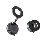 Detailed information about the product 2 PCS Black MagSaafe Car Mount 360 Adjustable Suction Phone Holder
