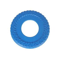 Detailed information about the product 2 PCS Blue Dog Rubber Tire Flyer Dog Toy, Flying Disc, Lightweight, Durable, Floats in Water, Great for Beach and Pool,25.5cm Diameterï¼ŒBone pattern