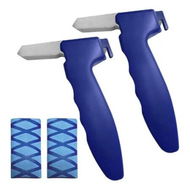 Detailed information about the product 2 Pcs Car Door Handle for Elderly Car Handle Assist Portable Vehicle Support Handle for Easy Sit to Stand Assistance Car Door Latch Handle, Blue