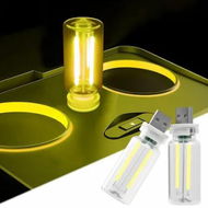 Detailed information about the product 2 PCS Car USB Night Light Bulb,Touch Dimmable Car Interior Ambient Lights,Portable Mini USB Retro Glass Bottle Lamp Decorations (Warm)