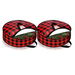 2 Pcs Christmas Wreath Storage Bag 30 Inch Large Buffalo Plaid Garland Wreaths Container for Storing Garland Wreath Wrapping, Red. Available at Crazy Sales for $29.95