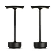Detailed information about the product 2 Pcs Cordless Table Lamps Rechargeable, 2000mAh Portable LED Table Light, for Patio, Restaurant, Home, Outdoor, Black