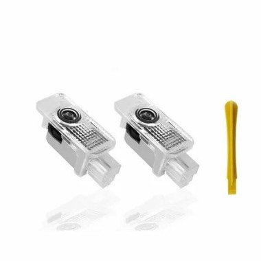 2 Pcs Door Lights Compatible with Car Accessories,Car Door Lights Logo Super Bright Welcome Light Puddle Light