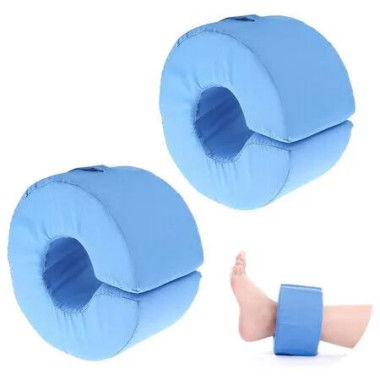 2 PCS Foot Elevation Pillows, Blue Hand Ankle Foam Cushion Leg Hand Lifting Pillow Stabilizer with Ankle Heel Elevator Wedges Foot Support Pillow