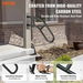 2 PCS Handrails for Outdoor Steps 29' Wall Mount Railings for 1-3 Steps. Available at Crazy Sales for $109.95