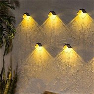Detailed information about the product 2 Pcs Solar Outdoor Wall Lamp Solar Panel Waterproof Lighting For Deck Fence Patio Staircase Landscape