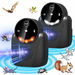 2 Pcs Ultrasonic Pest Repeller Indoor with LCD,Rodent Repeller Ultrasound Repellent for Roach Rodent Mouse Bugs Mosquito Mice(Black). Available at Crazy Sales for $39.99