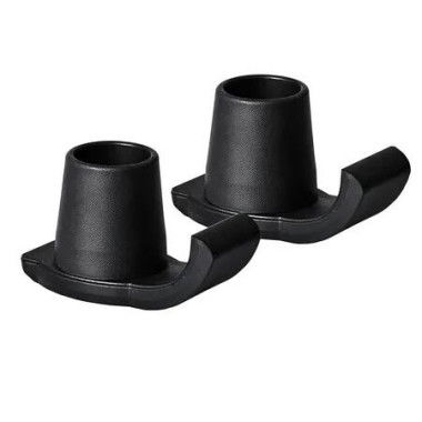 2 Pcs Walker Skis Glides for Folding Walkers, Walker Glides for Seniors, Essentials Walker Accessories Mobility Aid Accessory for Seniors, Black