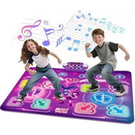 Detailed information about the product 2 Players Dance Mat for Toddlers Age 3 and Up, Dance Mat Toys for 3 to 8 Year Old Kids, Light Up Play Mat 8 Button with Bluetooth