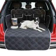 Detailed information about the product 2 Pockets Waterproof SUV Cargo Liner: Protect Your Vehicle from Pet Dirt and Damage