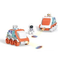 Detailed information about the product 2 Probe Rovers 3 Minifigures Set Space Assembly Toys DIY Rocket Spaceship with Light Music Projection Science Education Toy for Ages 7 and Up