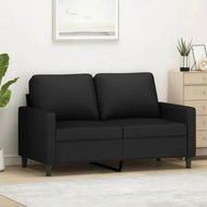 Detailed information about the product 2-Seater Sofa Black 120 cm Velvet