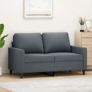 Detailed information about the product 2-Seater Sofa Dark Grey 120 cm Velvet