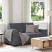 2-Seater Sofa Dark Grey 120 cm Velvet. Available at Crazy Sales for $349.95