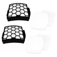 Detailed information about the product 2 Set Replacement Filter for Shark LA480WM UV850 UV900 UV900CCO LA492 LA481 Series Vacuum Cleaners, Compatible with XHF320 and XFFK602UKT Parts
