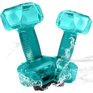 Detailed information about the product 2 Set Water Weights for Pool Exercise,Upgraded PE Water Dumbbells Pool Resistance,Water Aerobics Equipment with Non-slip Handle,Green