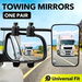 2 Towing Mirrors Caravan Car Safety Convex Flat Mirror Clipon Side 4X4 Trailer Heavy Duty Multi Fit Clamp On Truck Offroad Camper Travel RV Vehicle. Available at Crazy Sales for $49.95