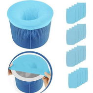 Detailed information about the product 20 PCS Filter Socks Storage Reusable Nylon Pool Accessories Baskets Skimmers (Blue)