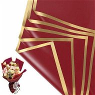 Detailed information about the product 20 Sheets Flower Wrapping Paper - Waterproof Floral Bouquet Wrapping Paper,Florist Supplies Packaging Paper for Wedding Birthday Gift DIY (Wine Red)