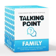 Detailed information about the product 200 Family Conversation Cards Family Dinner Table & Road Trips Family Version