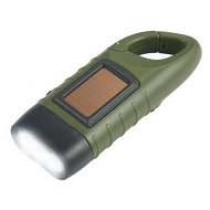 Detailed information about the product 2018 Rechargeable LED Flashlight Hand Crank Dynamo Solar Powered Torch Outdoor