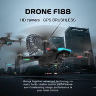 Detailed information about the product 2022 Newest Folding 5G brushless GPS positioning drone HD 6K ESC 90 degree dual-lens cross-border remote control drone