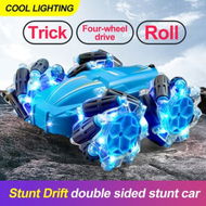 Detailed information about the product 2022 Newest RC Car 4WD With LED Lights 2.4G Radio Remote Control Cars Buggy Off-Road Drift Electric Cars Model Boys Toy For Children Gift Color Blue.